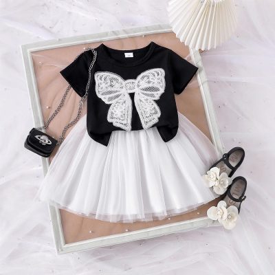 Children's mesh tutu skirt