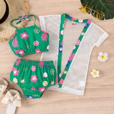 Girls Sun Protection Swimsuit