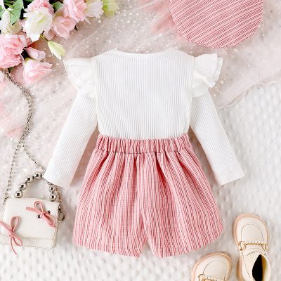 Girls flying sleeve top