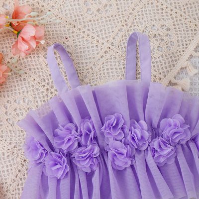 Girls' mesh suspender