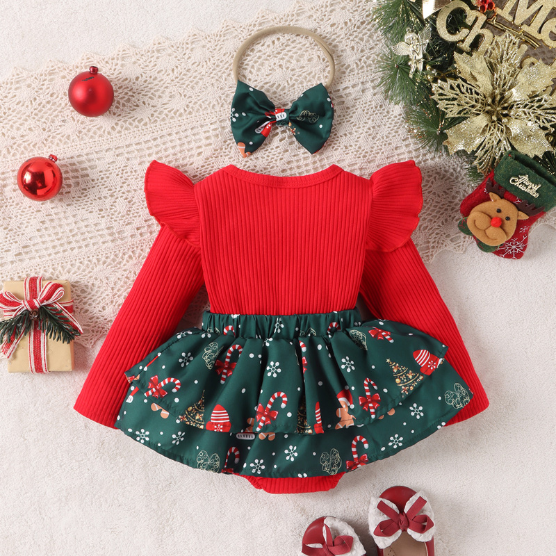 Baby Christmas romper