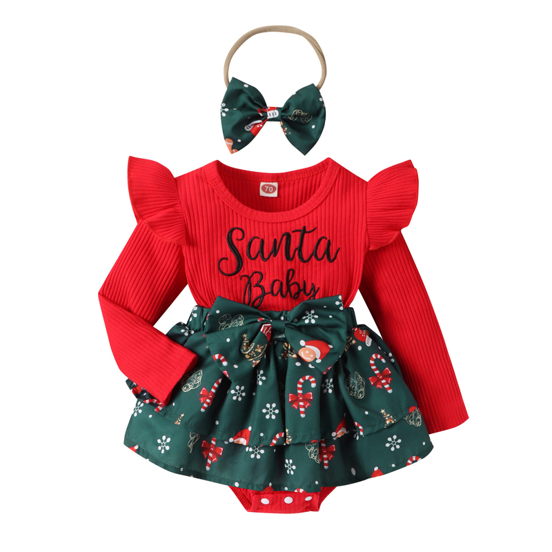 Baby Christmas romper