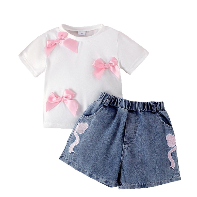 Children's bow T-shirt