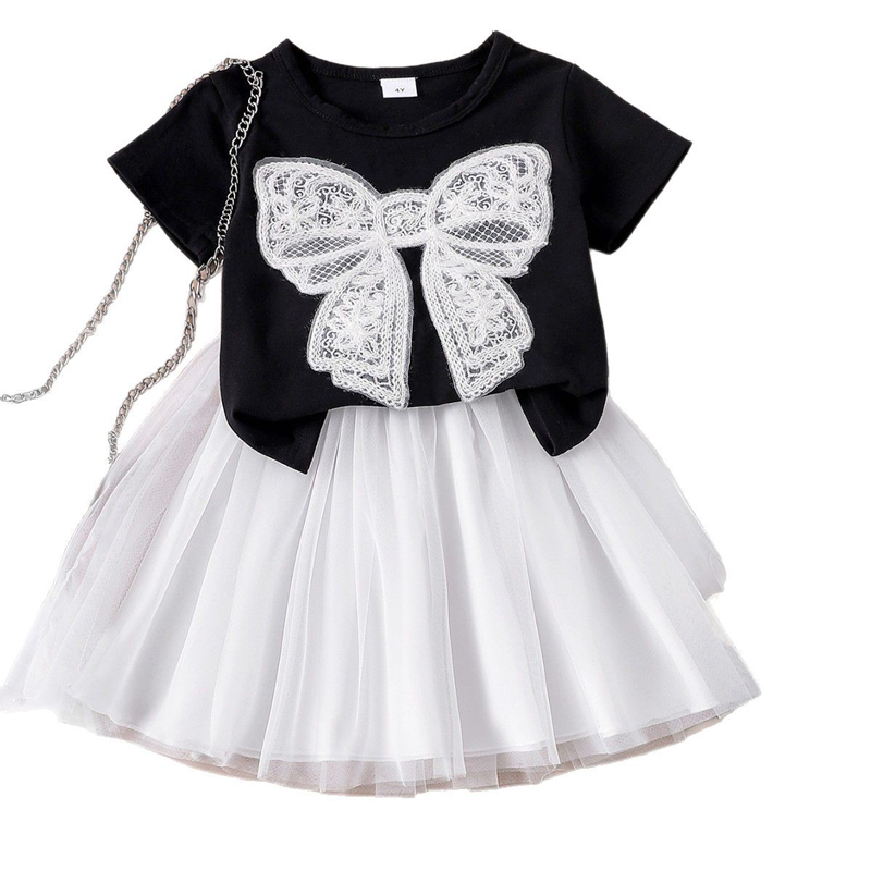 Children's mesh tutu skirt