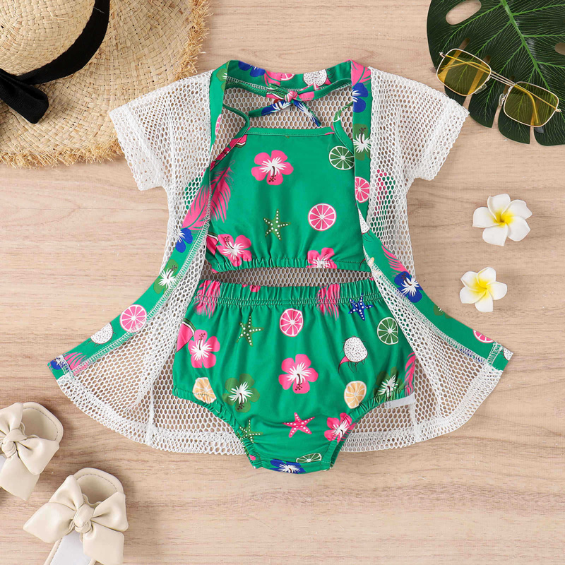 Girls Sun Protection Swimsuit
