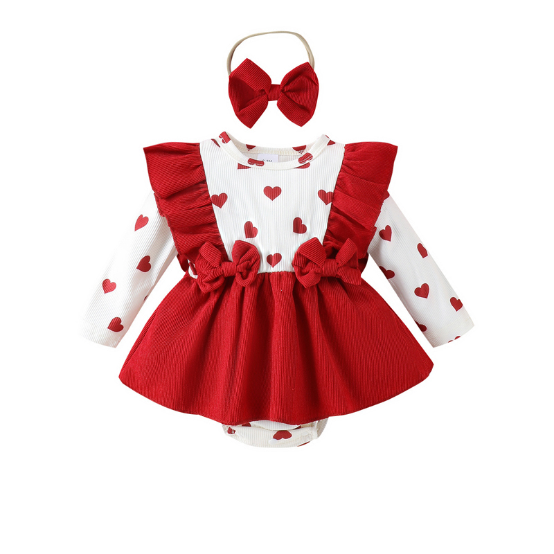 Infant long-sleeved romper