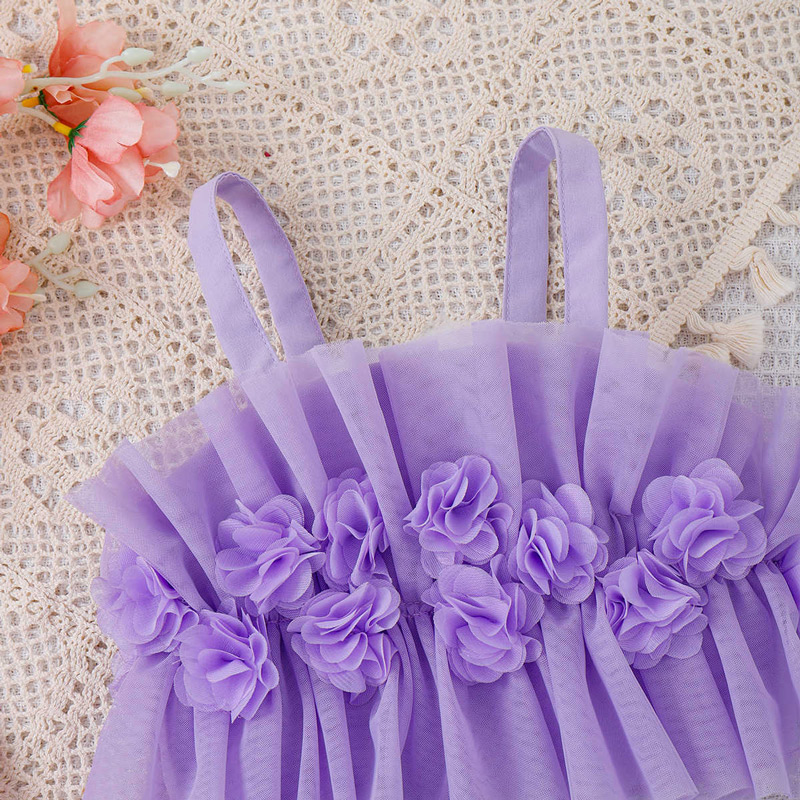 Girls' mesh suspender