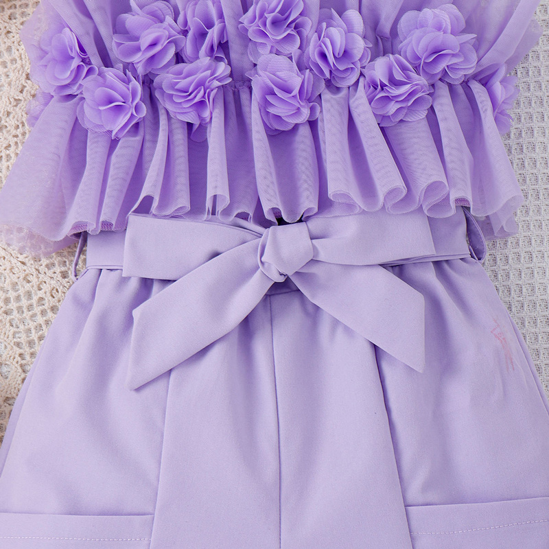 Girls' mesh suspender