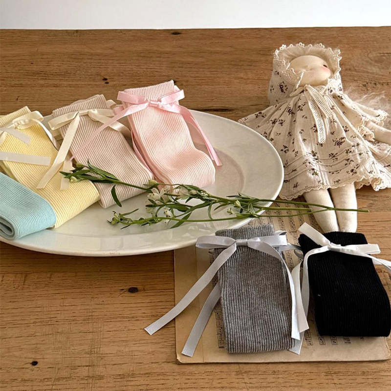 girls mid-calf socks