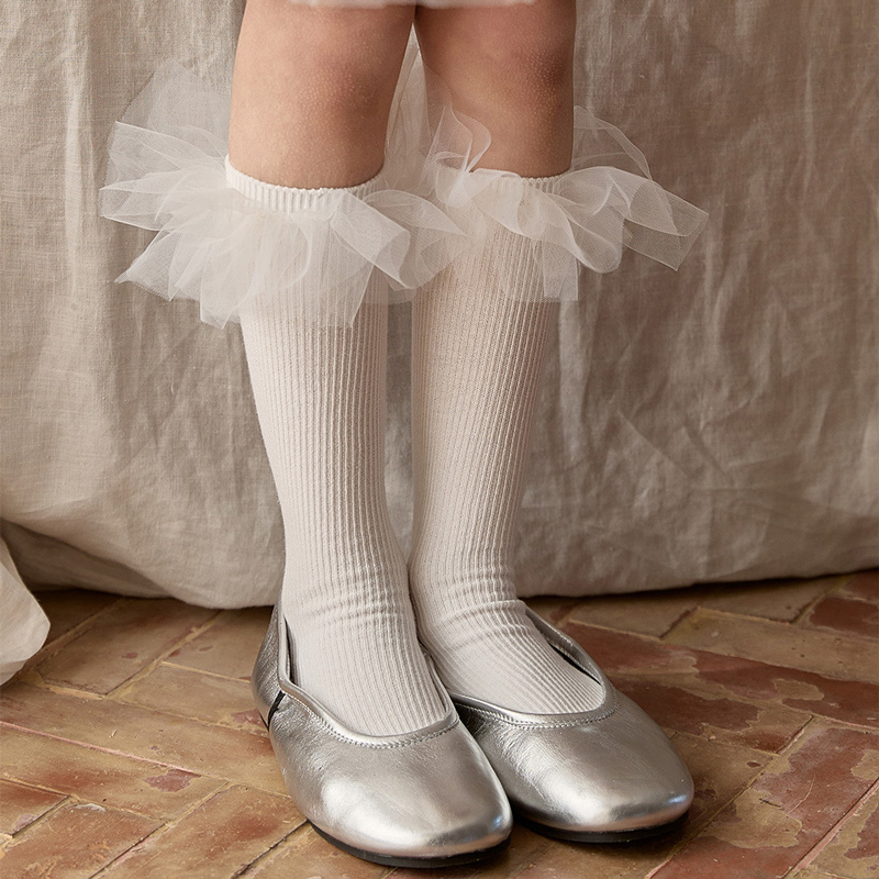 girls mid-calf socks