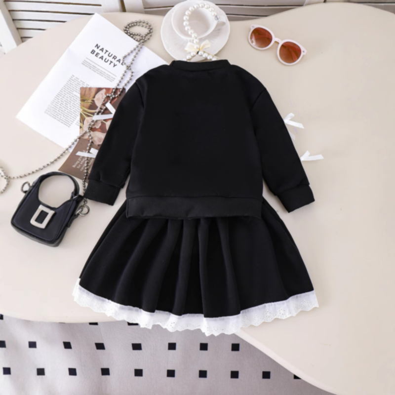 Black suit for girls