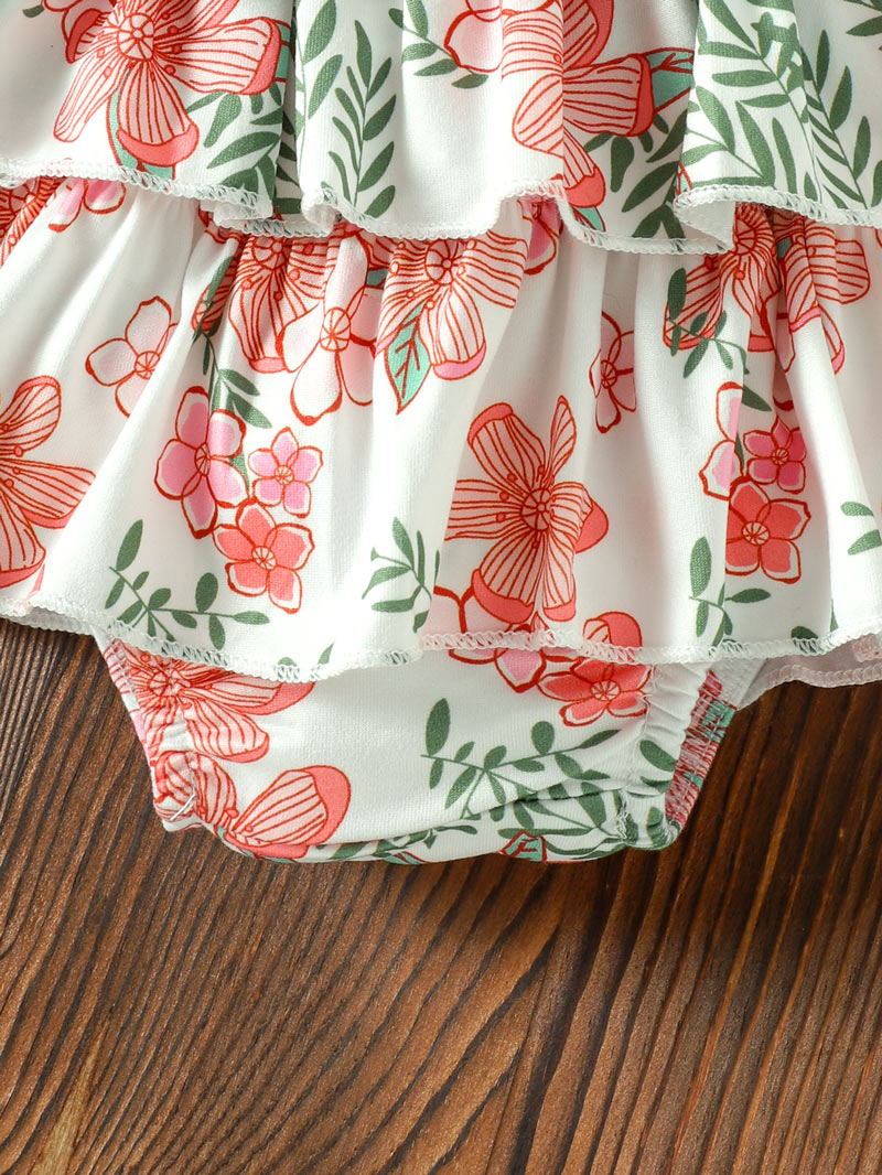 green long sleeve baby romper